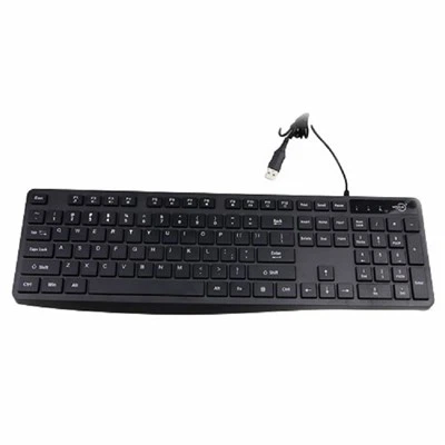 Black and White Wireless Keyboard